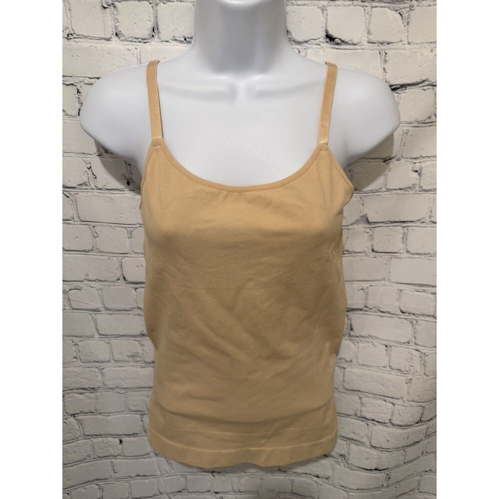 Shapermint Essentials Scoop Neck Nude Tan Cami Shapewear Tank Top Size XL